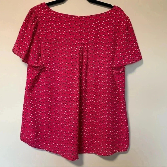 Elle pink  pattern blouse - Picture 4 of 4